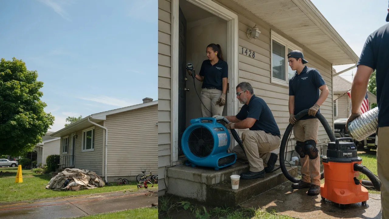 Water Damage Restoration in Thompsonville, IL near me